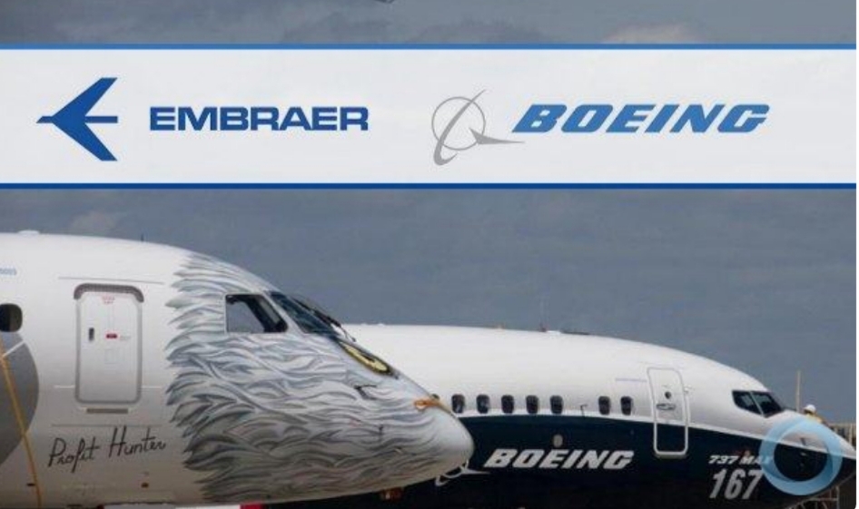 Boing fica com 51% da Embraer