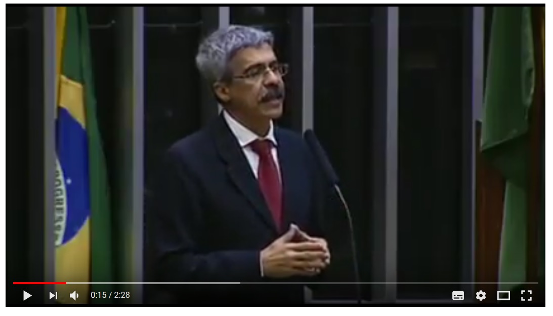Deputado Luiz Sérgio (PT-RJ) faz discurso na Câmara a favor da Casa da Moeda do Brasil