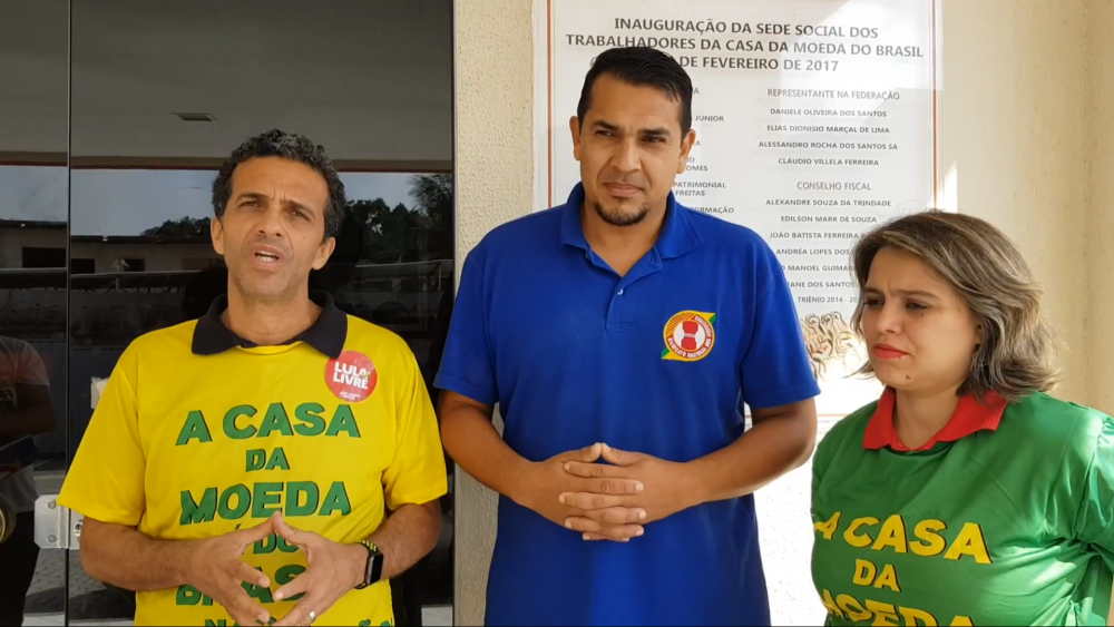 Candidato a deputado federal José Maria Rangel visita o sindicato dos Moedeiros