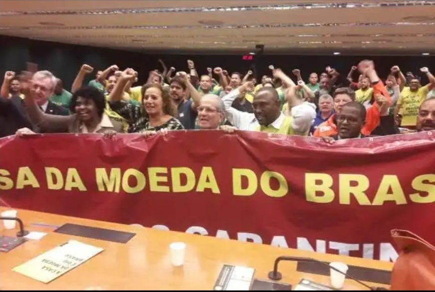 Deputados do PSL são contra a privatização da Casa da Moeda