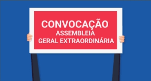 EDITAL DE CONVOCAÇÃO  ASSEMBLEIA GERAL EXTRAORDINÁRIA PARA 12/12/2019