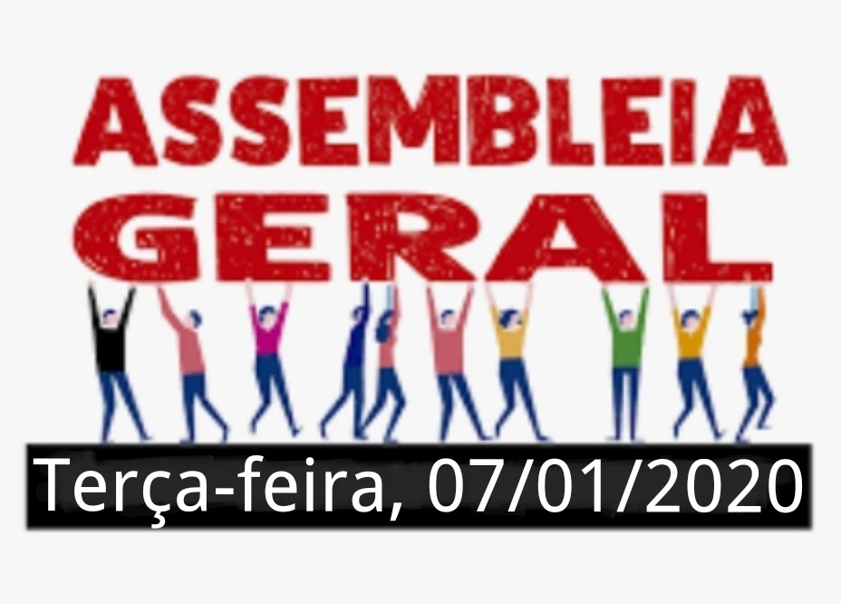 EDITAL DE CONVOCAÇÃO  ASSEMBLEIA GERAL EXTRAORDINÁRIA PARA O DIA 07/01/2020