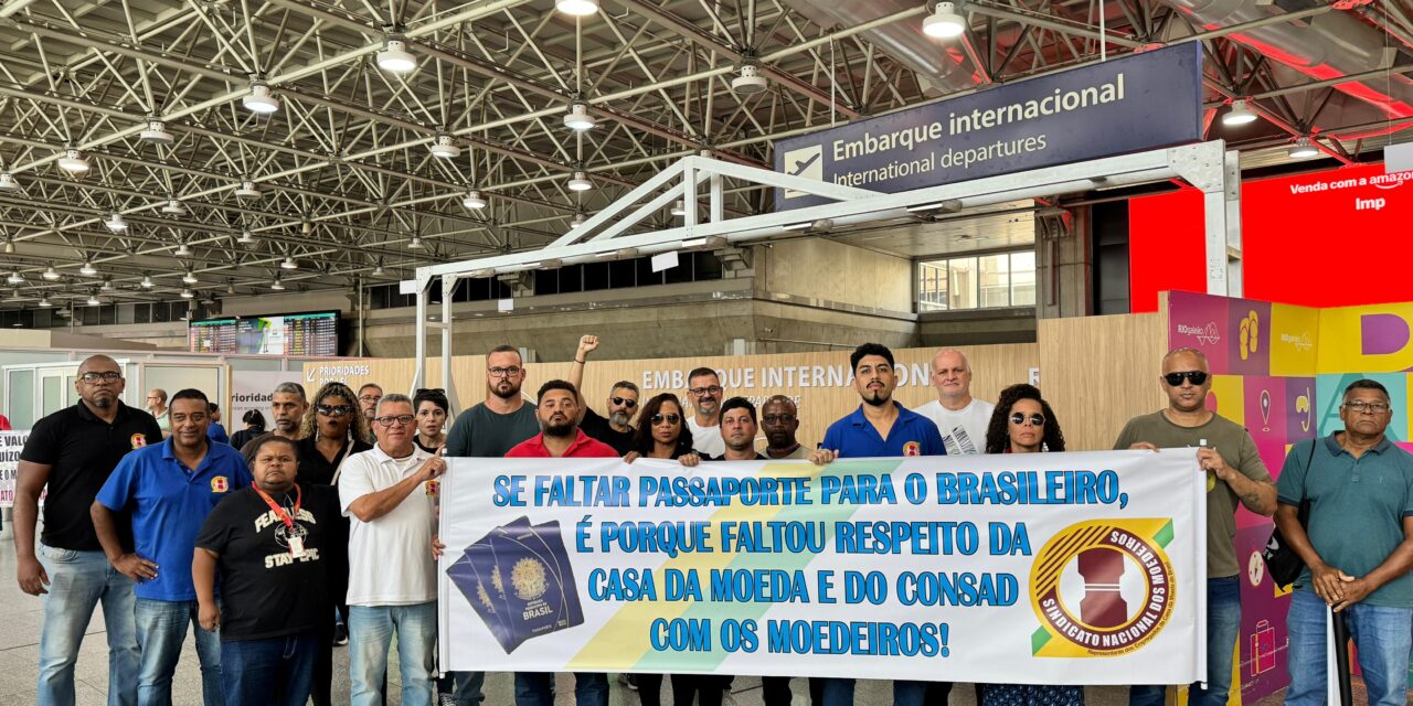 Moedeiros realizam ato em defesa da valorização profissional e das negociações do Acordo Coletivo