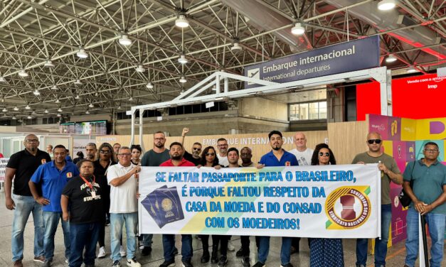 Moedeiros realizam ato em defesa da valorização profissional e das negociações do Acordo Coletivo