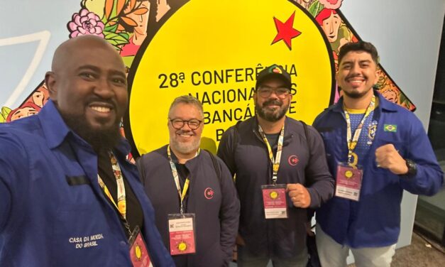 SNM participa da 28ª Conferência Nacional e acompanha debates sobre negociação coletiva, desenvolvimento e futuro do trabalho.